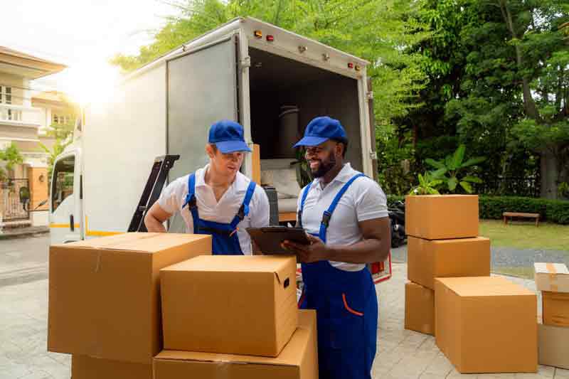 Moving & Delivery background